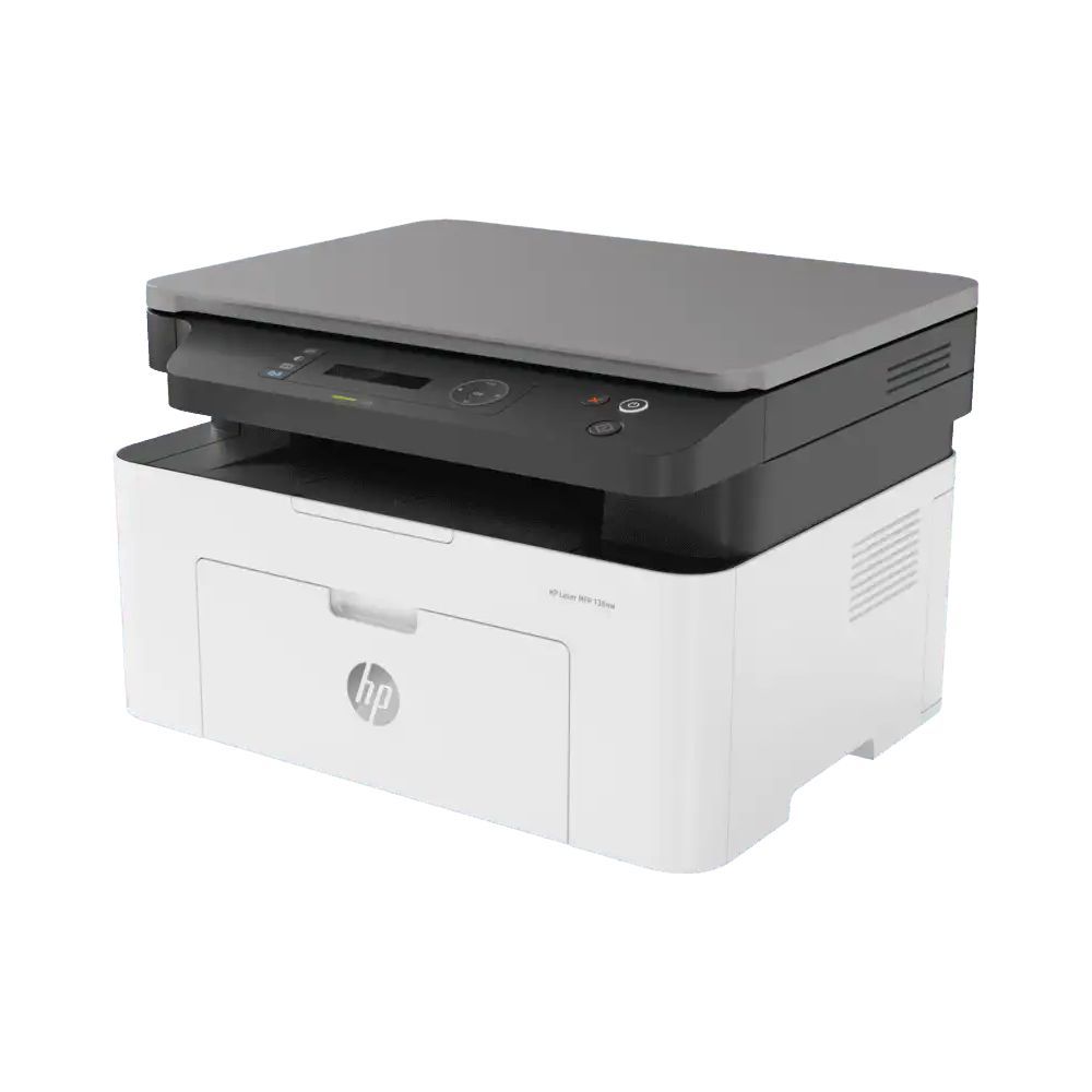 HP Laserjet 136nw WiFi Printer, Print Copy Scan