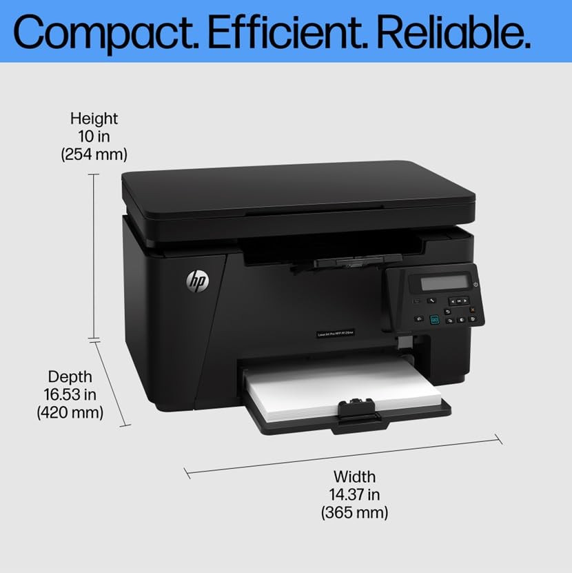 HP Laserjet Pro M126nw All-in-One BW Printer for Home Print Copy  Scan Affordable Compact Easy Mobile Printing