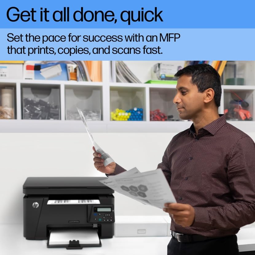 HP Laserjet Pro M126nw All-in-One BW Printer for Home Print Copy  Scan Affordable Compact Easy Mobile Printing