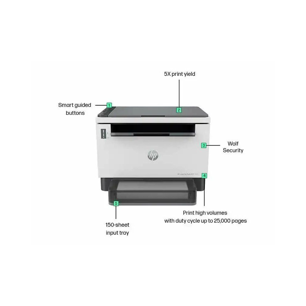 Hp Laserjet Tank 1005 Printer for Home
