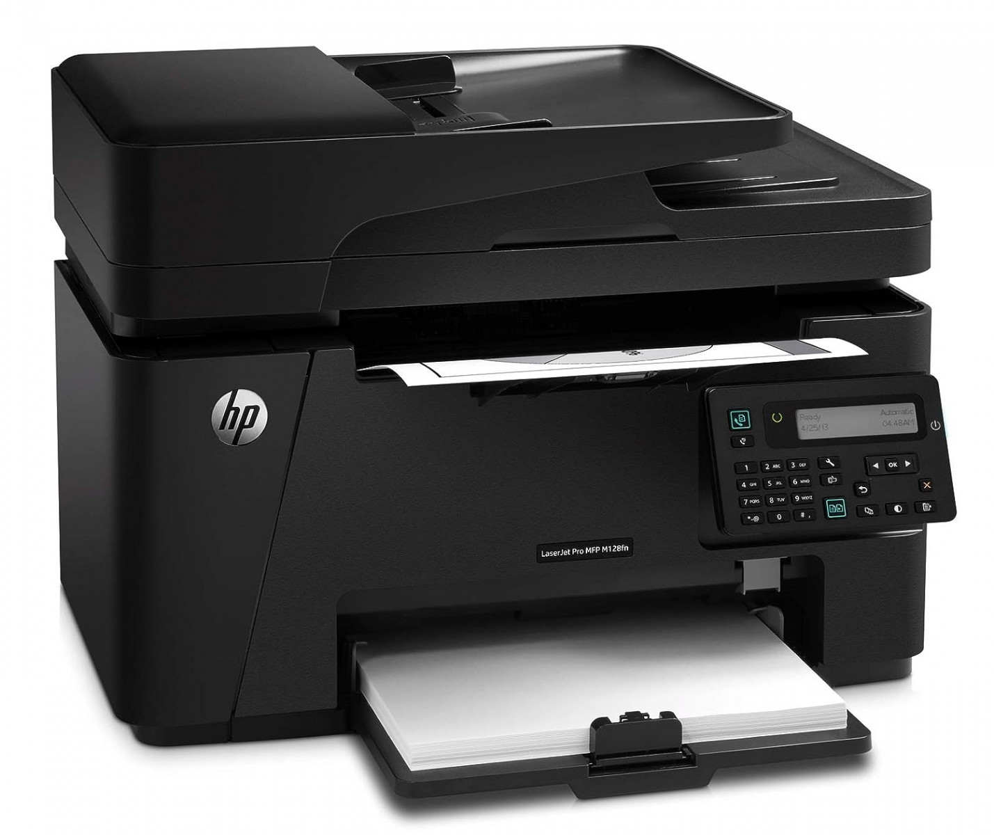 HP MFP M128fn Laserjet Printer Print Copy Scan Automatic Document Feeder Ethernet Fast Printing Upto 20ppm