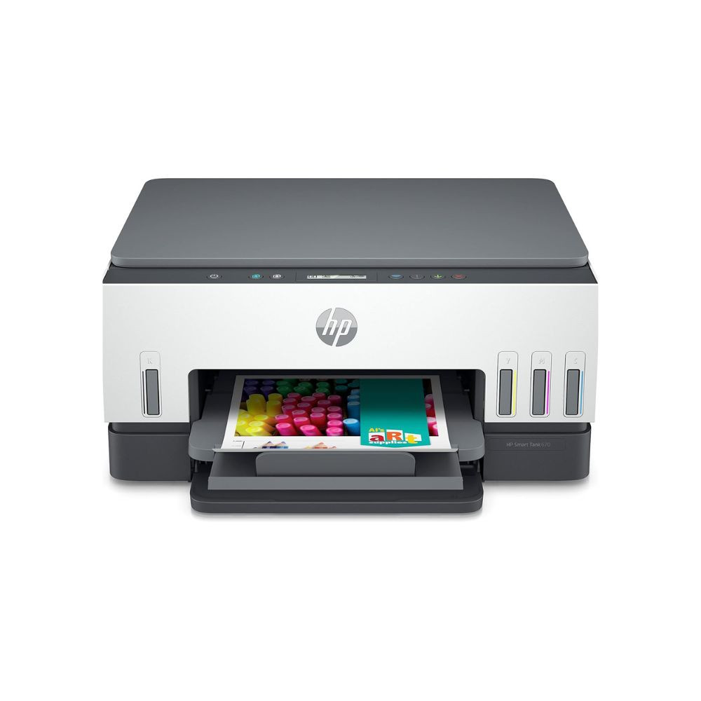 HP Smart Tank 670 All-in-One Auto Duplex WiFi Integrated Ink Tank Colour Printer Scanner