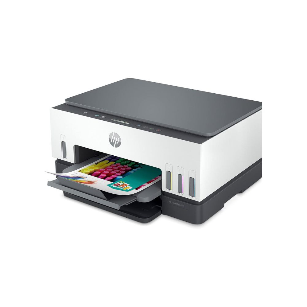 HP Smart Tank 670 All-in-One Auto Duplex WiFi Integrated Ink Tank Colour Printer Scanner