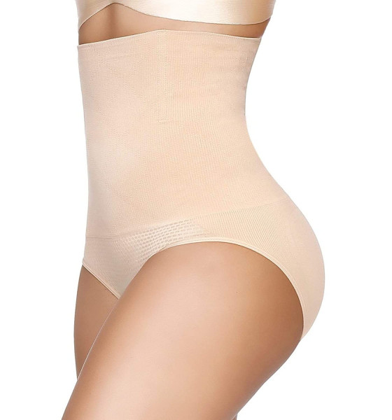 HSR Shapewear for Women Tummy Control Shorts High Waist Panty Mid Thigh Body  Shaper (XL, Cream)