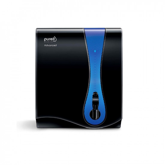HUL Pureit Advanced RO + MF 6 Stage 7Litre wall mounted/counter top water Purifier, Black