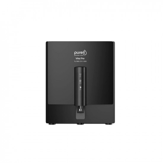HUL Pureit Vital Pro Mineral RO+MF+UV in-Tank 7 Stage, 7L Wall mount Water Purifier with FiltraPower technology (Black)