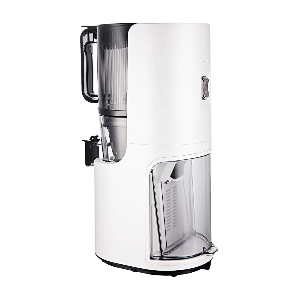 Hurom H-200 Easy 200 Watts Cold Press Juicer (Slow Squeezing Technology, H-200-WBDA03, Matte White)