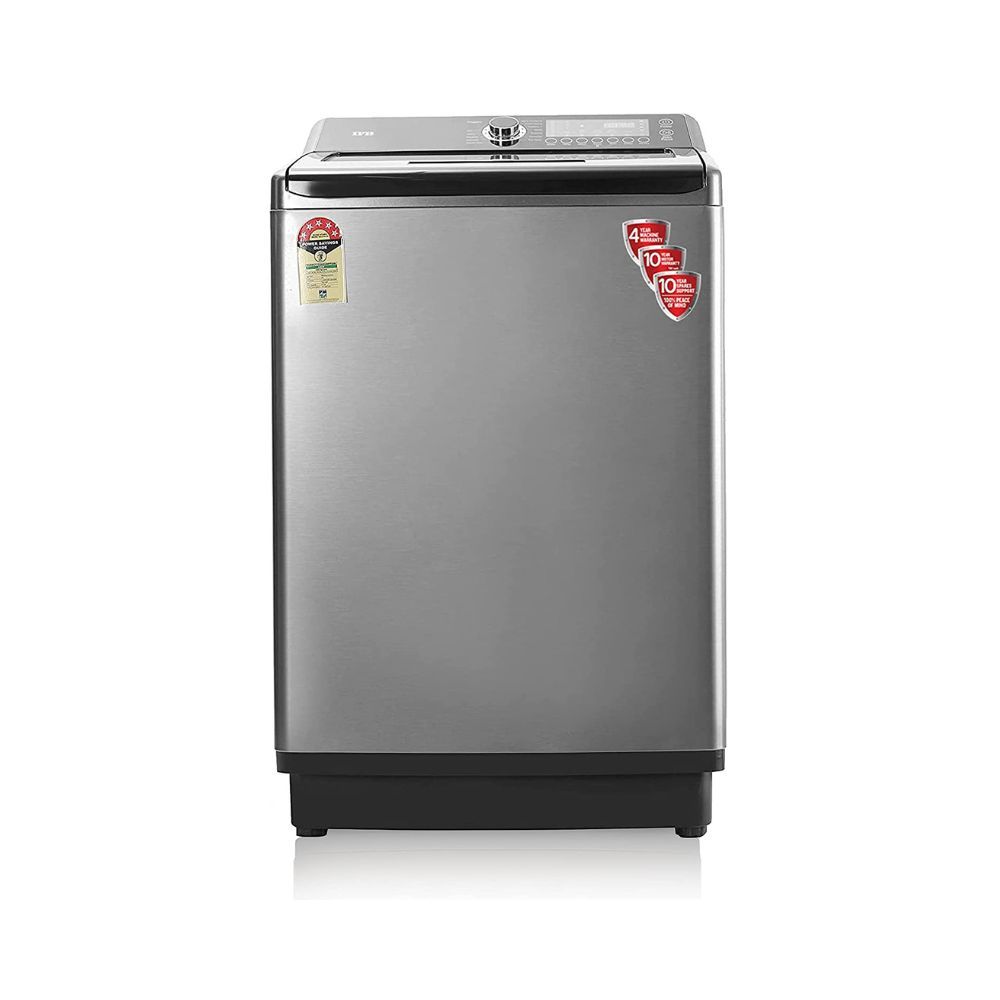 IFB 10.5 kg 5 Star Fully-Automatic Top Loading Washing Machine (TL SDIN Aqua, Grey,In-Built Heater,4D Wash Technology)