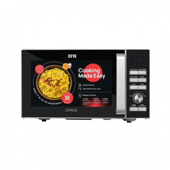 IFB 25 L Solo Microwave Oven 25PM2S Silver