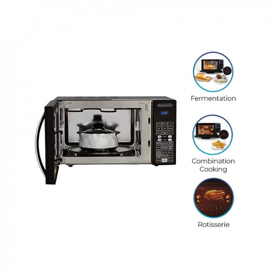 IFB 30 L Convection Microwave Oven 30FRC2 Floral Pattern  Black With Starter Kit