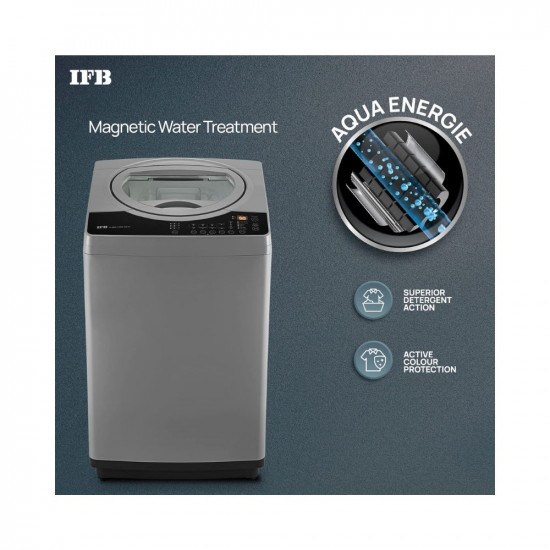 IFB 7 Kg 5 Star Fully-Automatic Top Loading Washing Machine TL-RGS Aqua GreyAuto Imbalance System3D Wash Technology