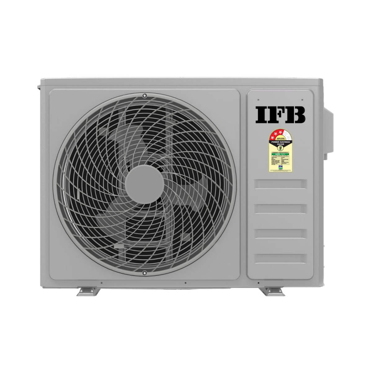 IFB AI Convertible 8-in-1 Cooling 2024 Model 1 Ton 3 Star Split Inverter AC With Heavy Duty Cooling at 55 Degrees - Ivory White CI1333E113GN1 Copper Condenser