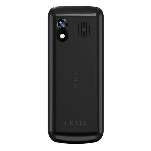 IKALL K333  4G Touch  Type Mobile with 28 HD Display 2GB RAM 16GB Storage 3000mAh Battery WiFi and Pre-Loaded Apps Like Whatsapp Facebook Instagram  YouTube Midnight Black