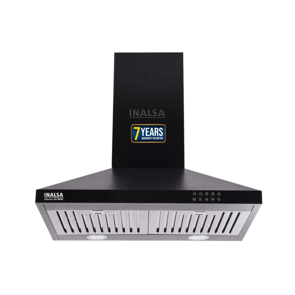 INALSA 60 cm 1150 m3hr Kitchen Chimney Classica 60BKBF