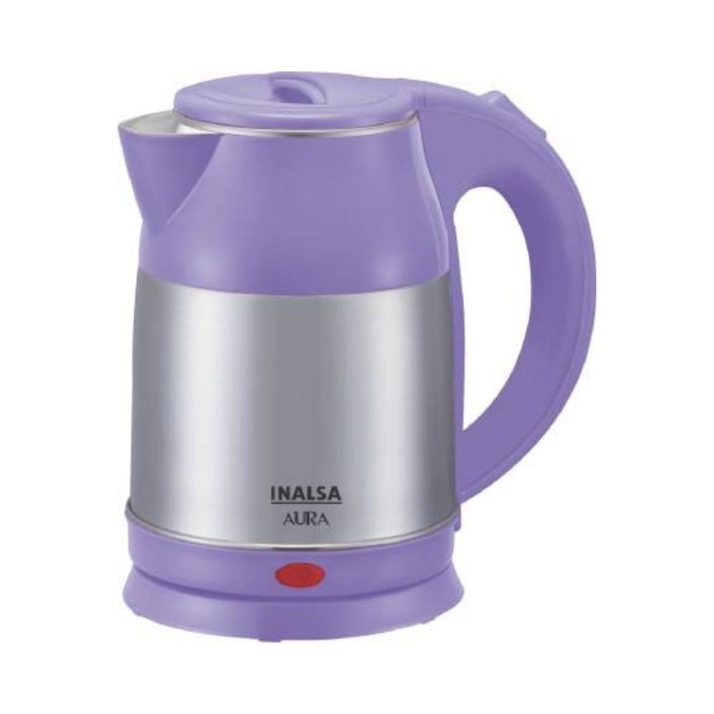 Inalsa Aura Electric Kettle18 L Purple Silver