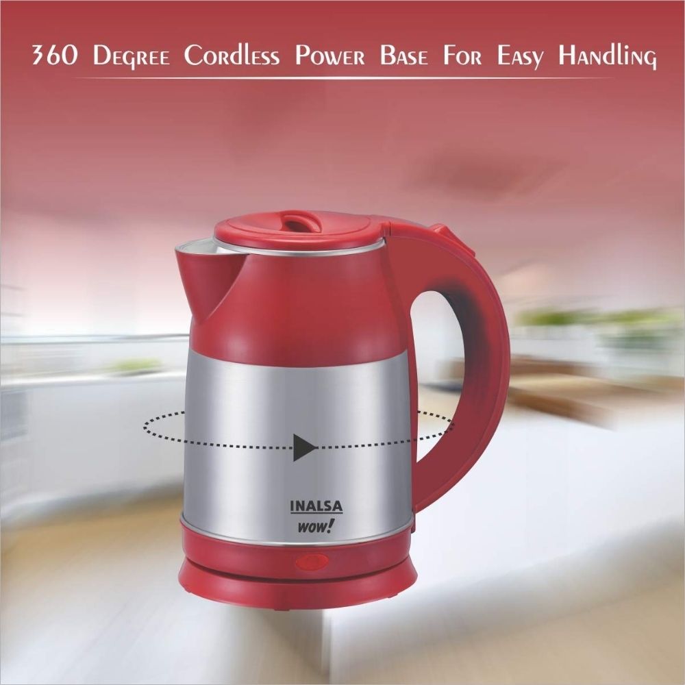 INALSA Electric Kettle WOW-1500W