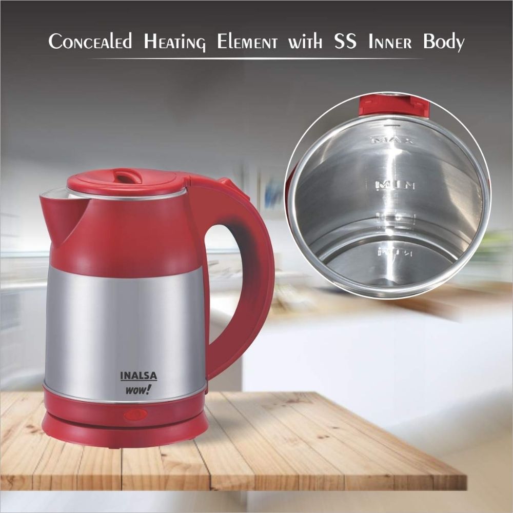 INALSA Electric Kettle WOW-1500W