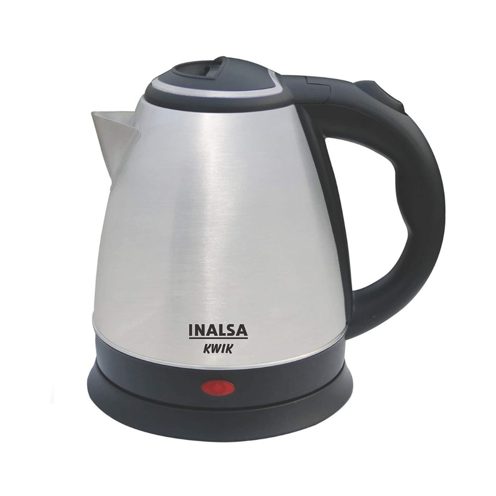 Inalsa Kwik 1500 Watt Electric Kettle in 15-Litre BlackSilver