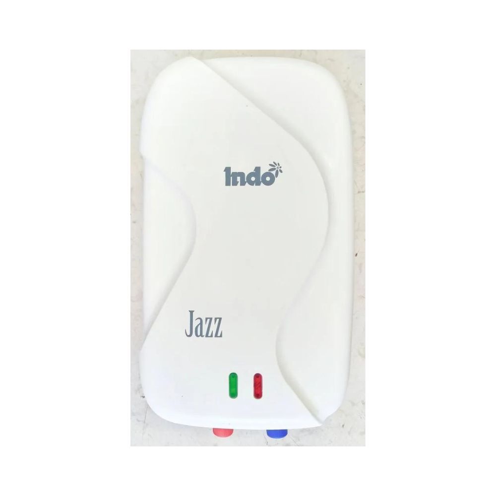 Indo Jazz 3 L Instant water heater 3 kw with Pentagonal safety system (White)