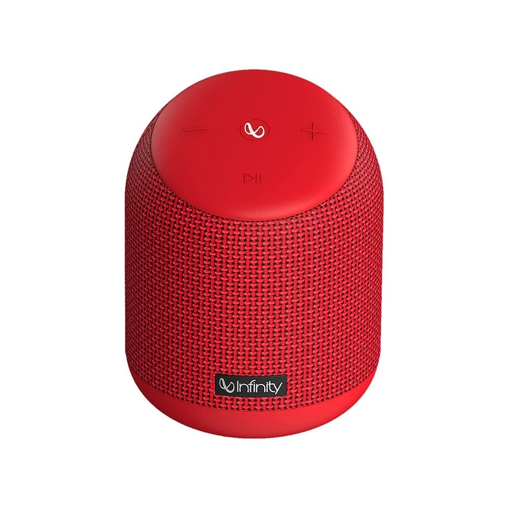 Infinity by Harman CLUBZ 250 Dual EQ Deep Bass 15W Portable Waterproof Wireless Speaker Red