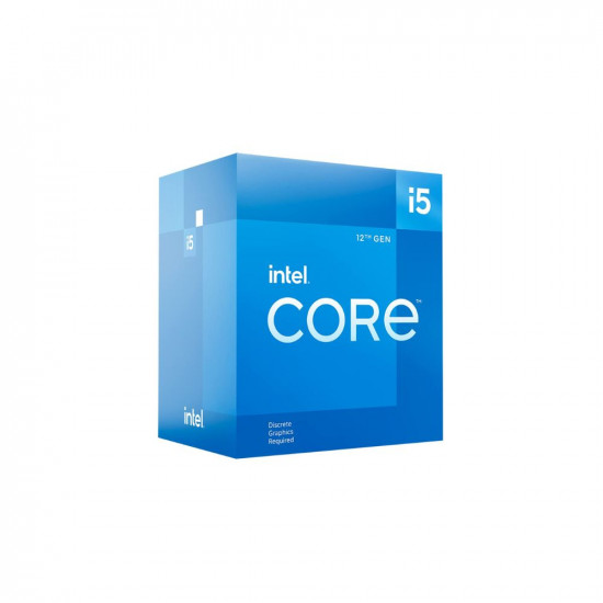 Intel Core I5 12400F 12 Gen Generation Desktop Pc Processor 6, CPU with 18Mb Cache and Up to 4.40 Ghz Clock Speed Ddr5 and Ddr4 Ram Support Lga 1700 Socket, Micro ATX