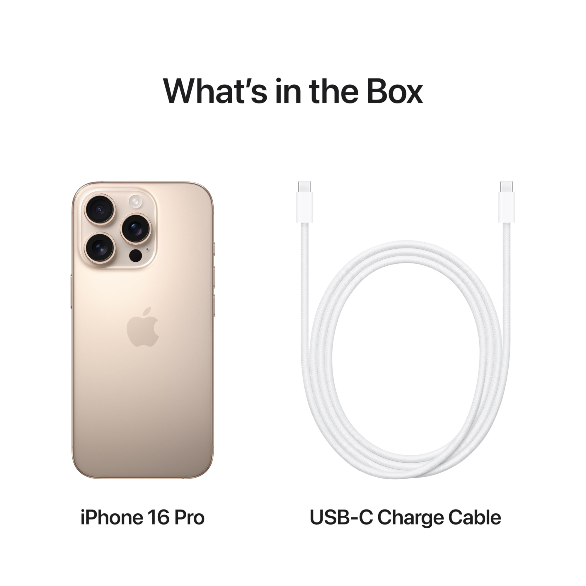 iPhone 16 Pro 256 GB 5G Mobile Phone with Camera Control 4K 120 fps Dolby Vision and a Huge Leap in Battery Life Works with AirPods Desert Titanium