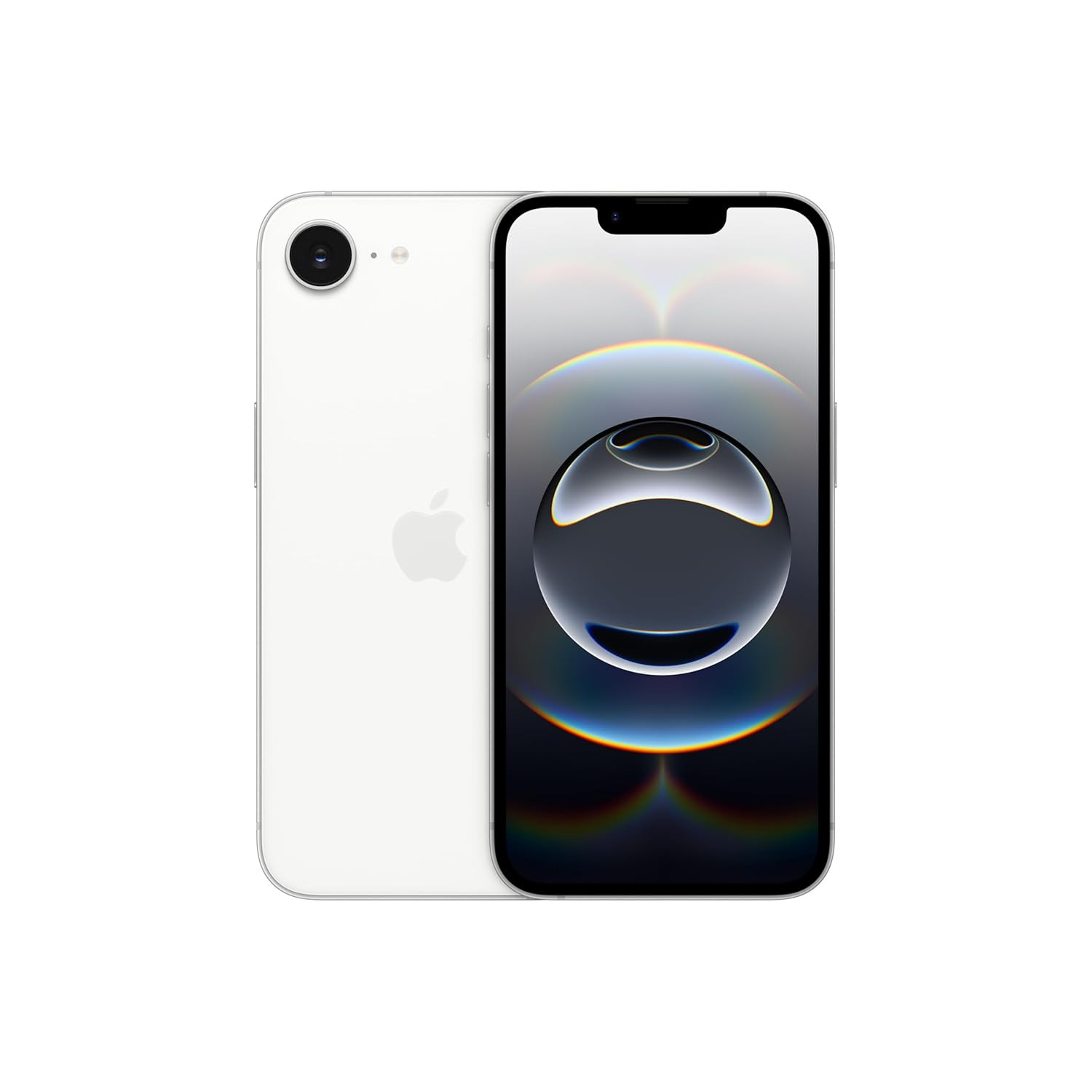 iPhone 16e 128 GB Built for Apple Intelligence A18 Chip Supersized Battery Life 48MP Fusion Camera 1540 cm 61 Super Retina XDR Display White