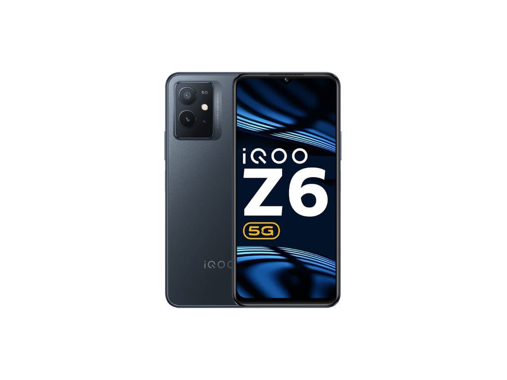 iQOO Z6 5G (Dynamo Black, 4GB RAM, 128GB Storage)