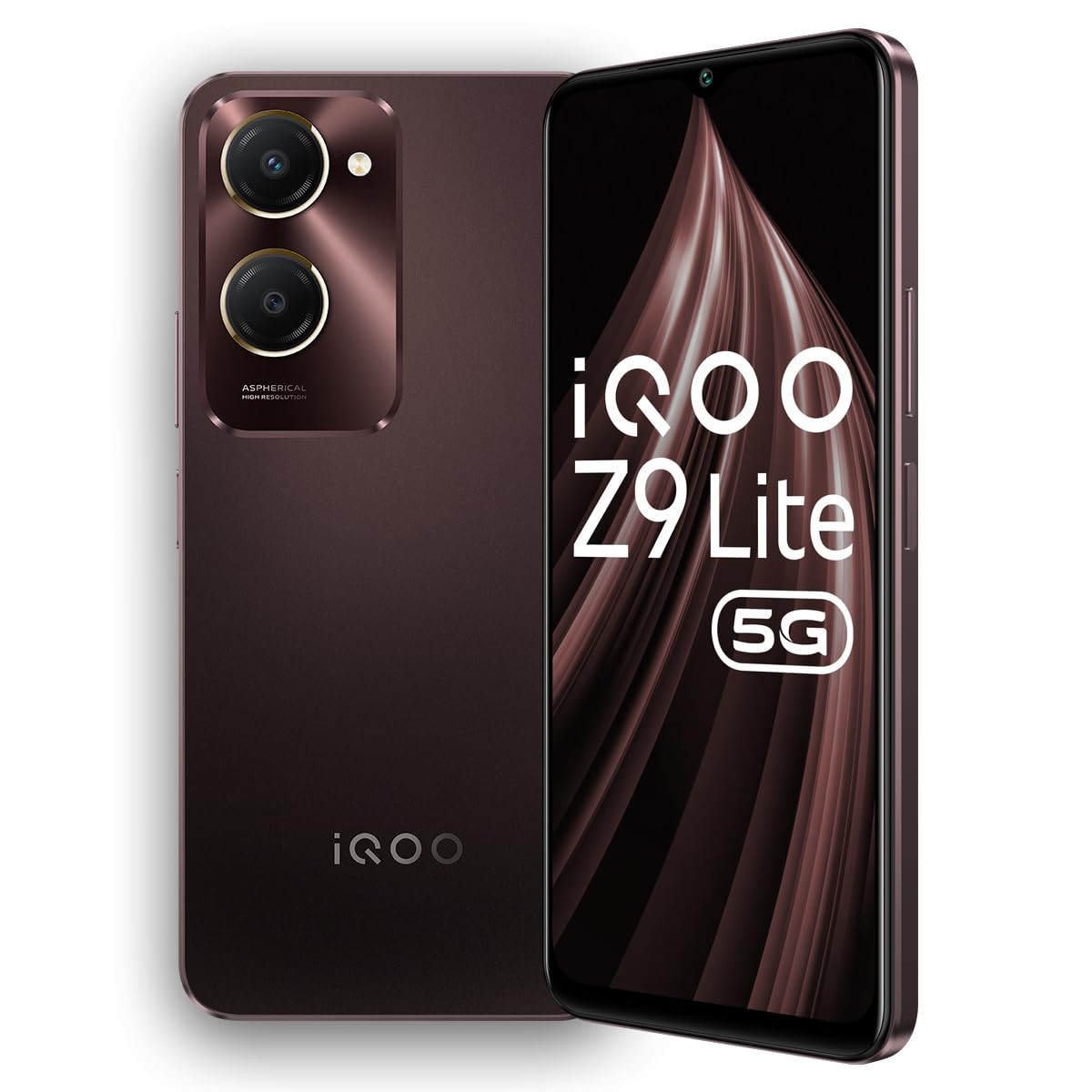 iQOO Z9 Lite 5G Mocha Brown 6GB RAM 128GB Storage  Dimensity 6300 5G  50MP Sony AI Camera  Charger in The Box
