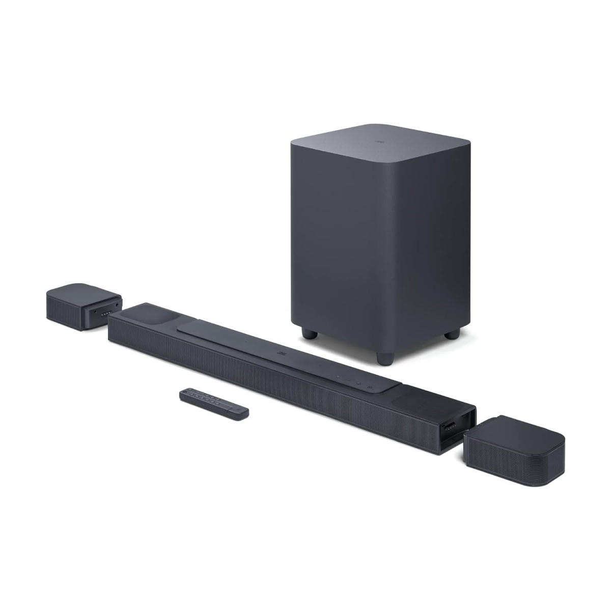 JBL Bar 800 Pro 71 512 Channel Truly Wireless Soundbar with True Dolby Atmos 3D Surround Sound 10 Down-Firing Wireless Subwoofer PureVoice HDMI eARC Bluetooth Wi-Fi  Optical Input 720W