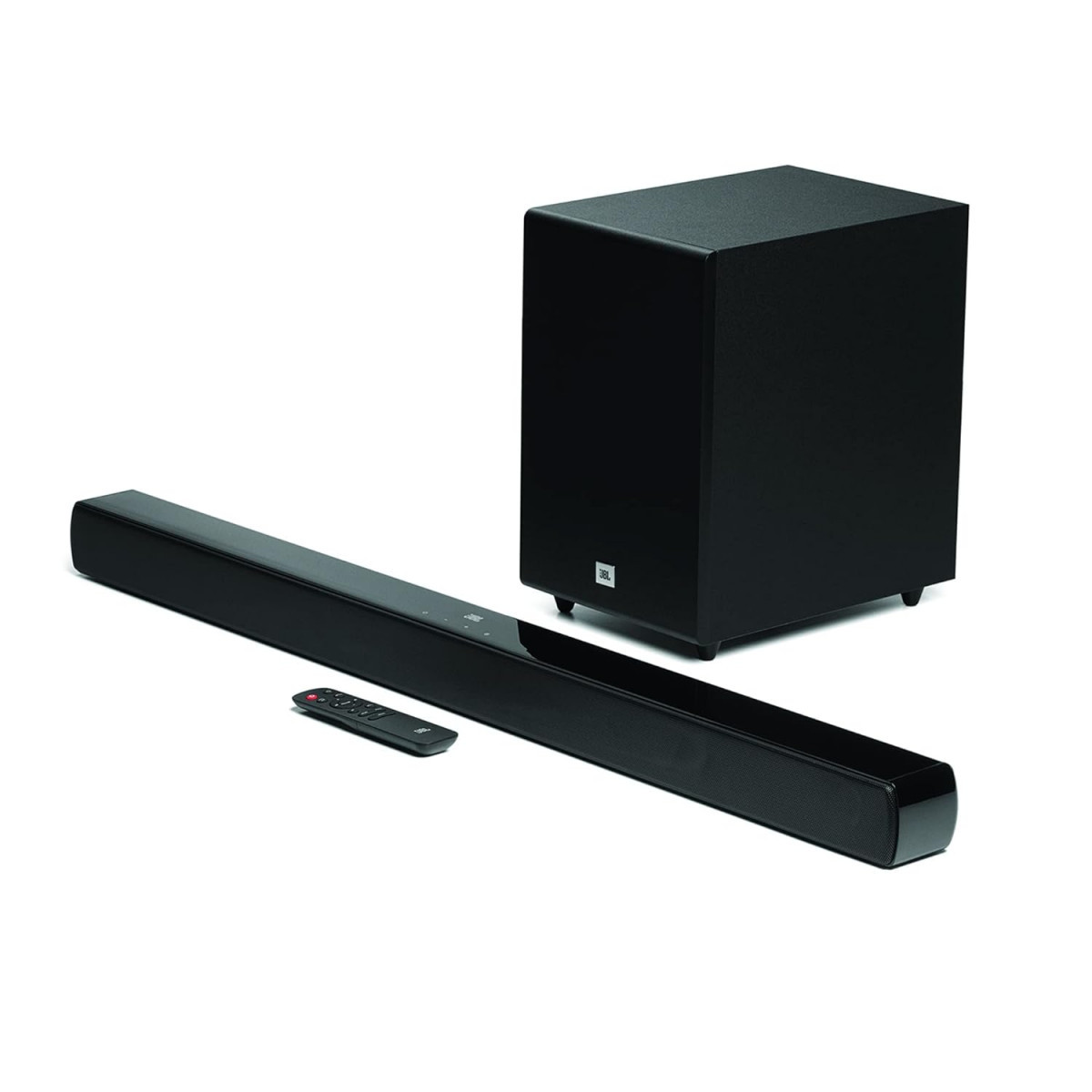 JBL Cinema SB271 Dolby Digital Soundbar with Wireless Subwoofer for Extra Deep Bass 21 Channel Home Theatre with Remote HDMI ARC Bluetooth  Optical Connectivity 220W