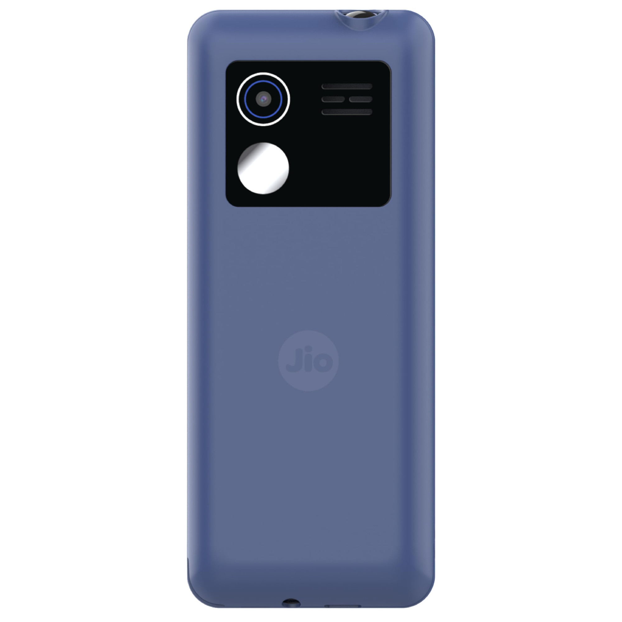 JioBharat V2 4G Phone with JioTV JioHotstar JioSoundPay JioSaavn Long Lasting Battery LED Torch Digital Camera  Blue  Locked for JioNetwork