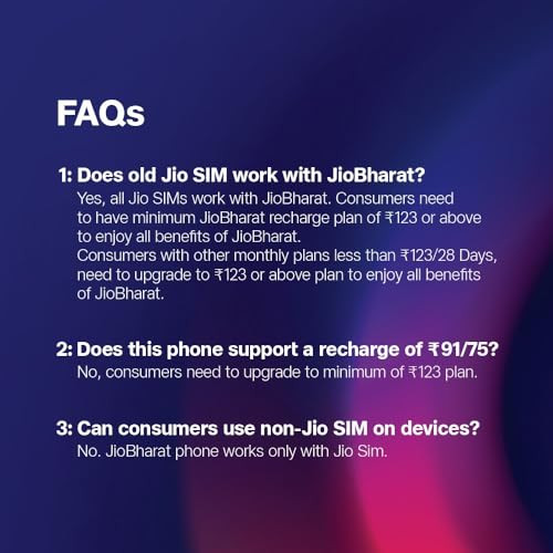 JioBharat V2 4G Phone with JioTV JioHotstar JioSoundPay JioSaavn Long Lasting Battery LED Torch Digital Camera  Blue  Locked for JioNetwork