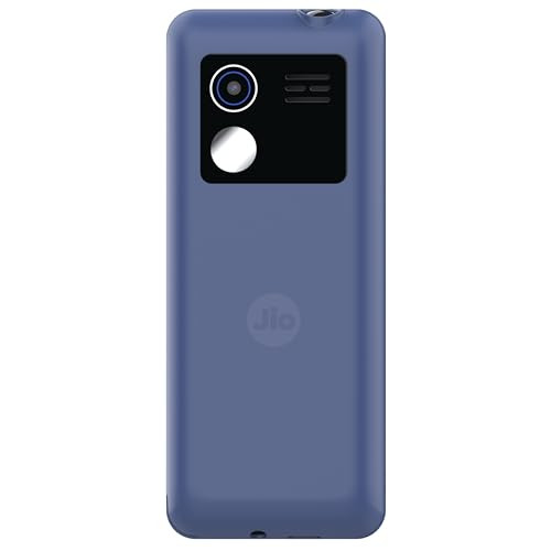 JioBharat V2 4G Phone with JioTV JioHotstar JioSoundPay JioSaavn Long Lasting Battery LED Torch Digital Camera  Blue  Locked for JioNetwork