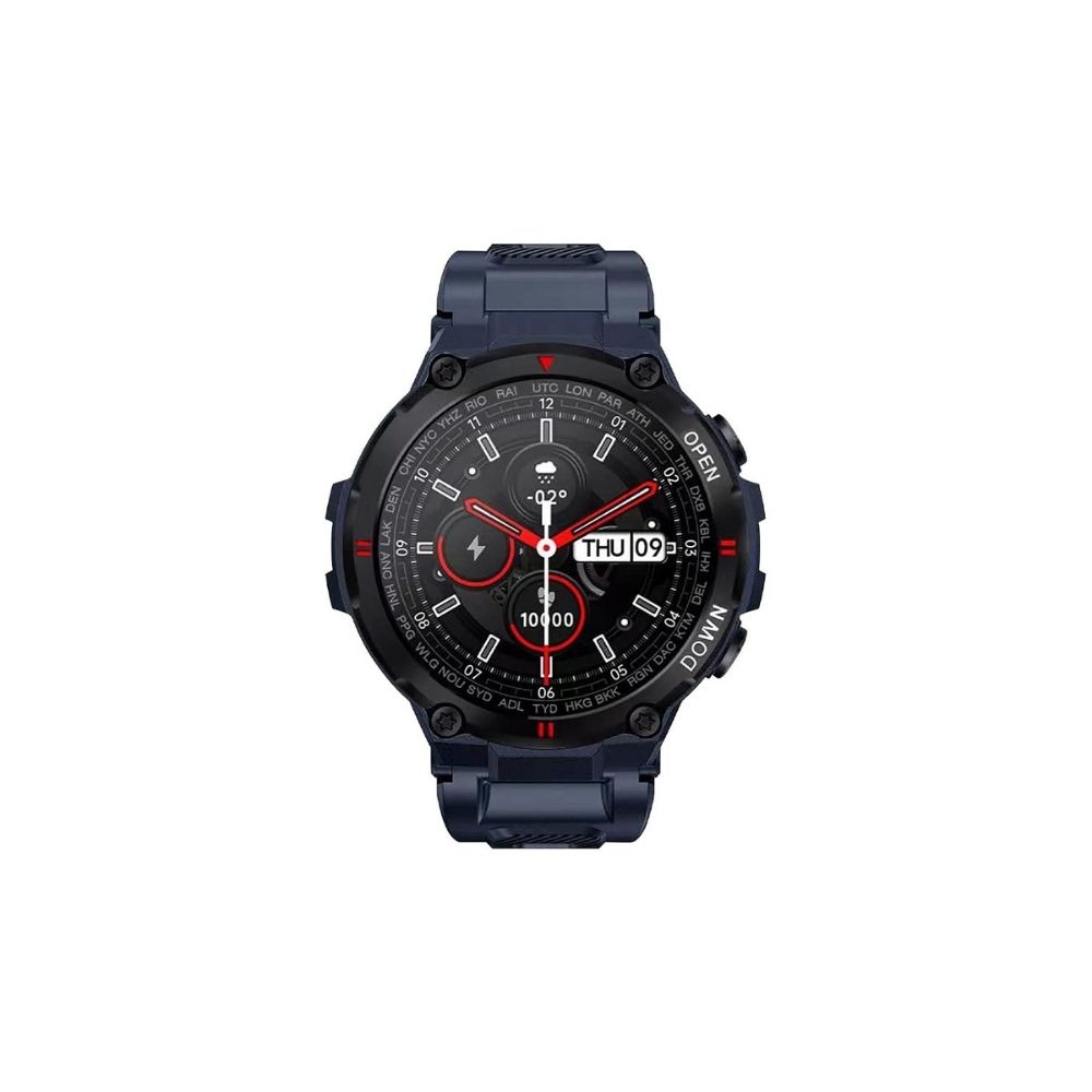 JUST CORSECA Ray K'ANAB!S Calling smartwatch with IP68 and Sports Watch. (Blue)