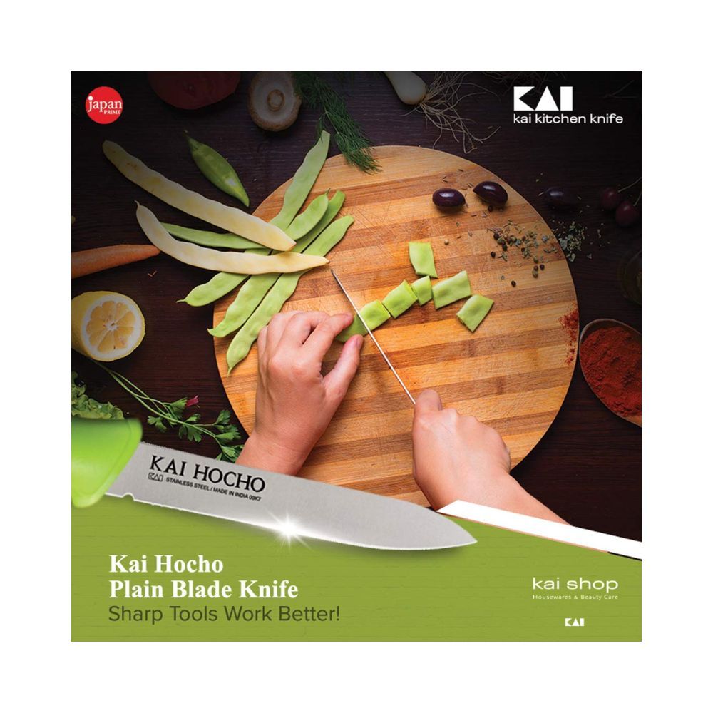 Kai Stainless Steel Kitchen Knife (Green)