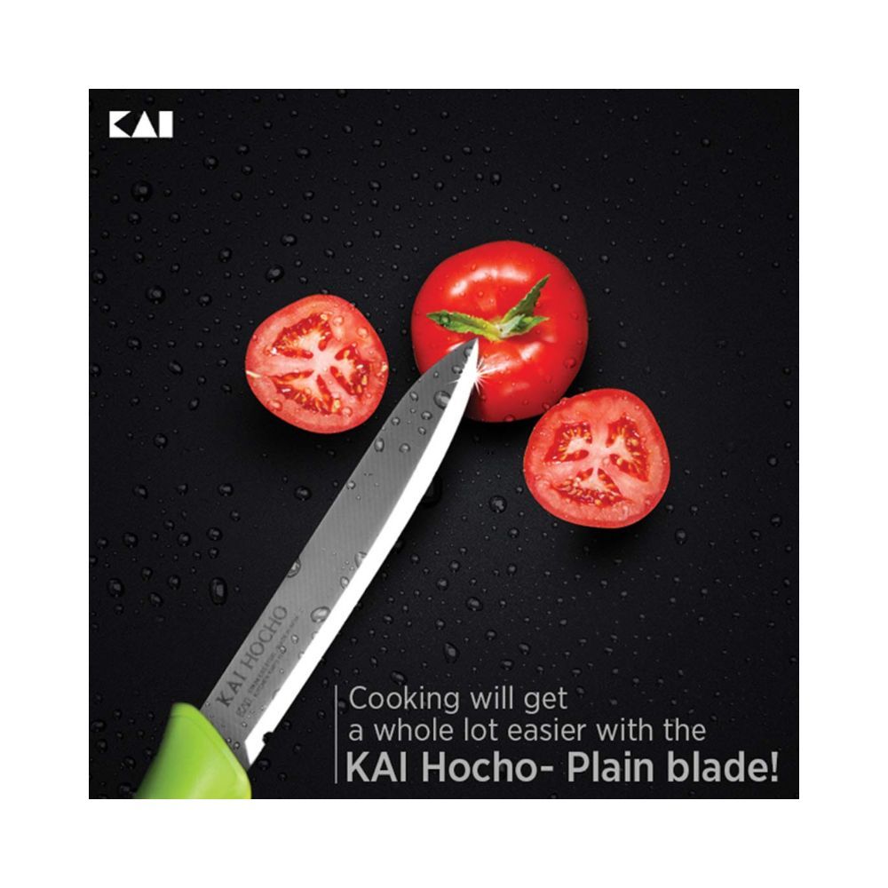 Kai Stainless Steel Kitchen Knife (Green)