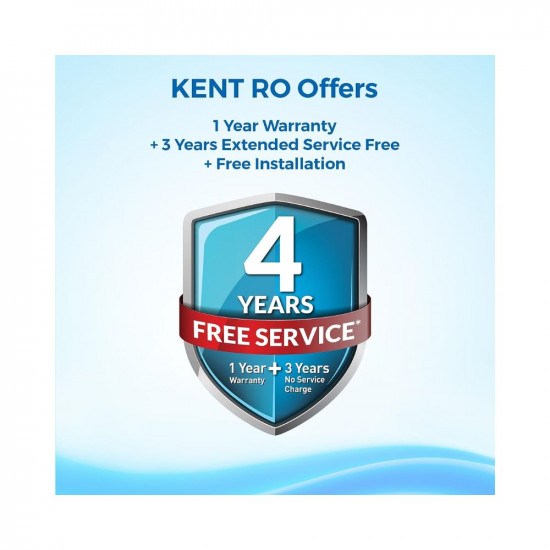 KENT Grand Plus Advanced RO Water Purifier (11099) | RO+UV+UF+TDS Control+UV in Tank | Wall Mountable| Zero Water Wastage | Patented Mineral RO Technology| 9L Storage | 20 L/hr Output | White