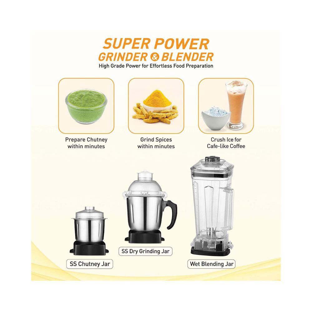 Kent16083 Super Power Grinder  Blender 1200W