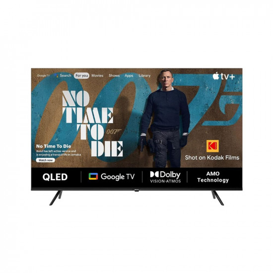 KODAK 126 cm (50 inches) Matrix Series 4K Ultra HD Smart QLED Google TV 50MT5011 (Black)