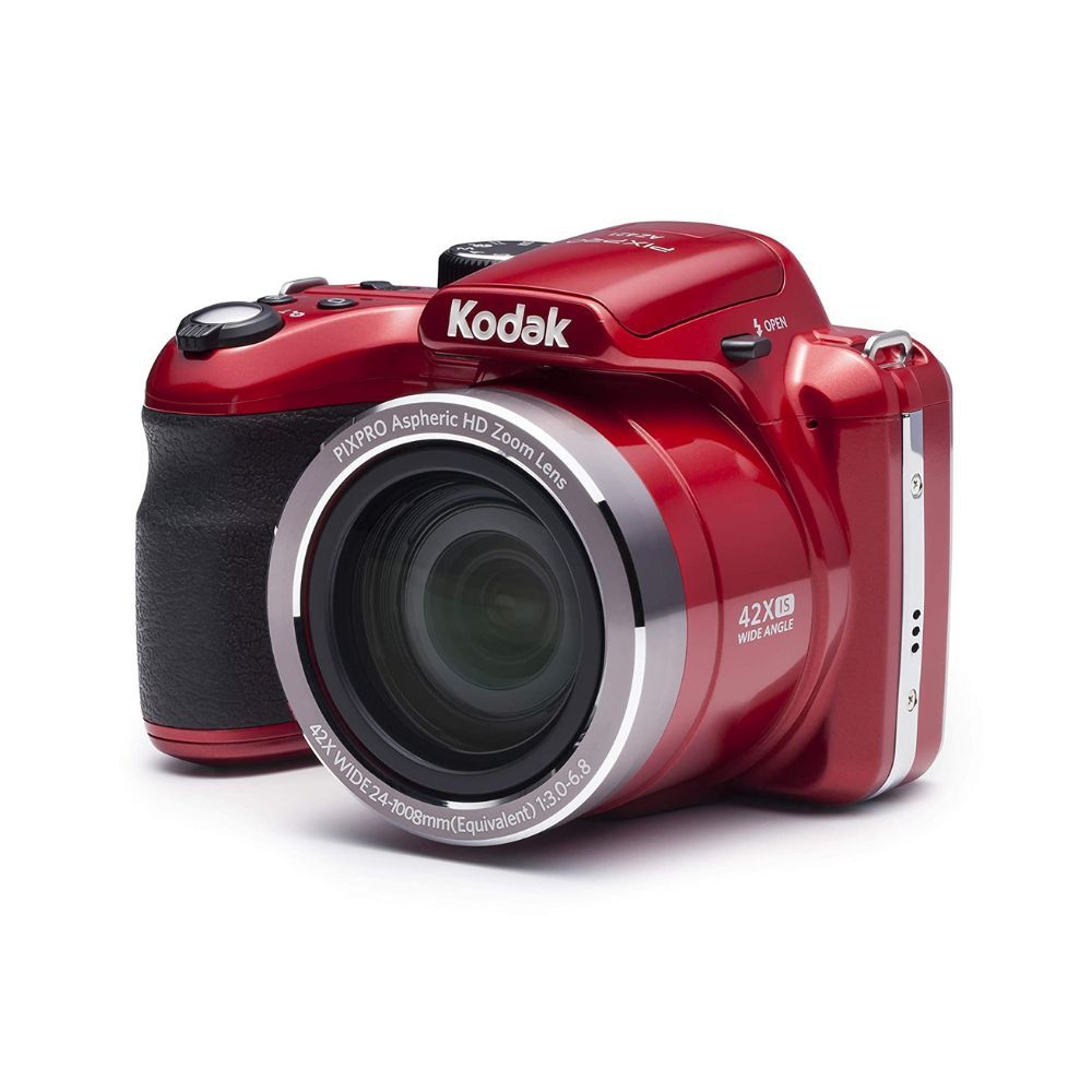 Kodak AZ421-RD PIXPRO Astro AZ421 16 MP Digital Camera with 42X Optical Zoom and 3 LCD Screen Red