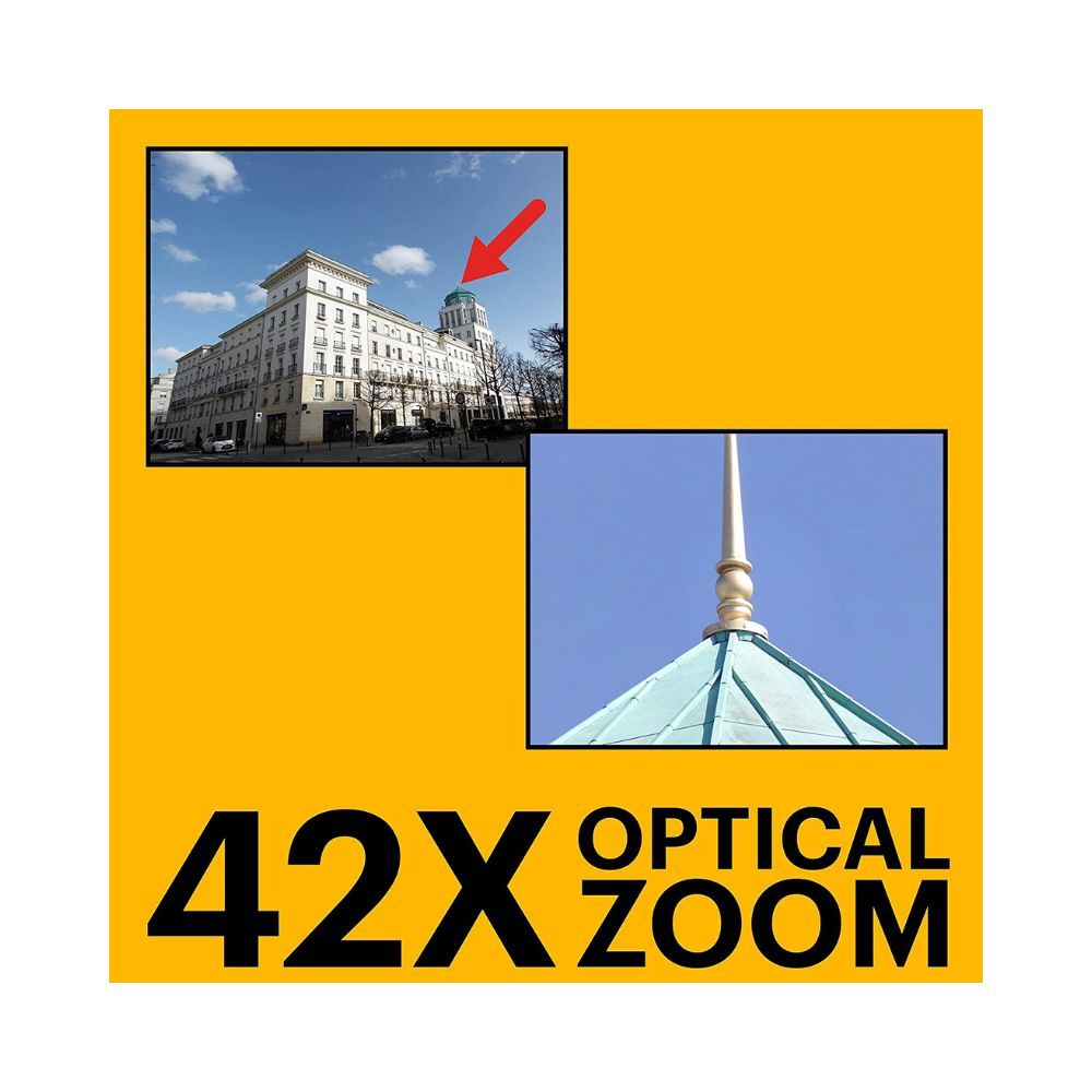 Kodak PIXPRO Astro Zoom AZ421 16 MP Digital Camera with 42X Opitcal Zoom and 3 LCD Screen White