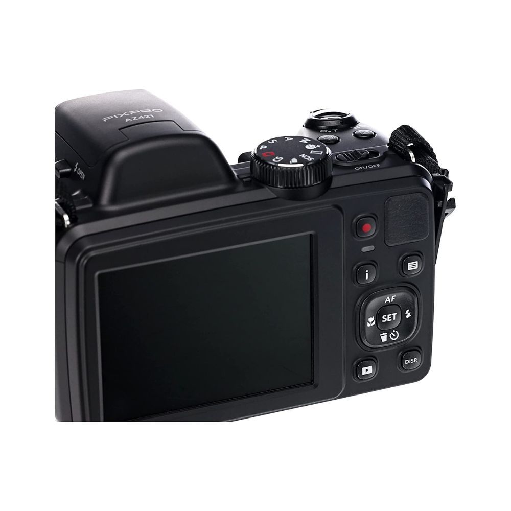Kodak PIXPRO Astro Zoom AZ421-BK 16MP Digital Camera with 42X Optical Zoom and 3 LCD Screen Black