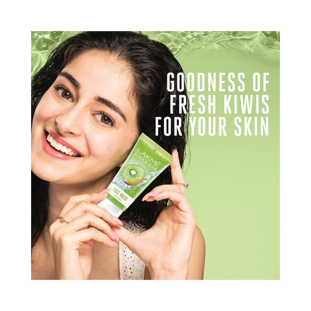 Lakme Blush & Glow Kiwi Refreshing Gel Face Wash