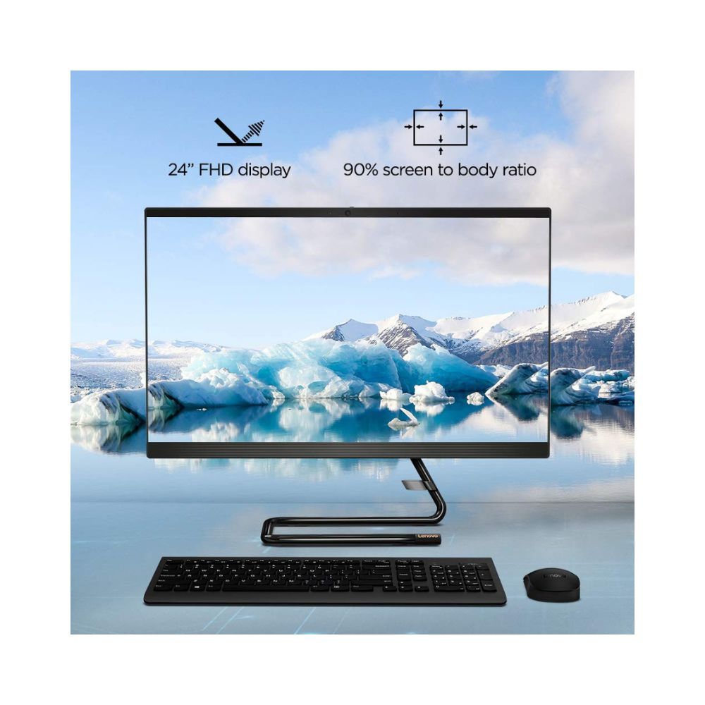 Lenovo IdeaCentre A340 Touchscreen 23.8-inch Full HD IPS All-in-One Desktop