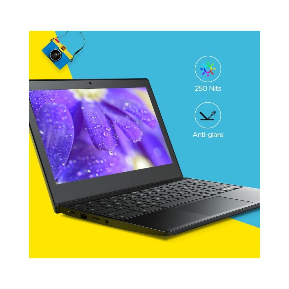Lenovo IdeaPad Slim 3 Chromebook Intel Celeron N4020 4th Gen 11.6'' (29.46cm) HD Thin & Light Laptop