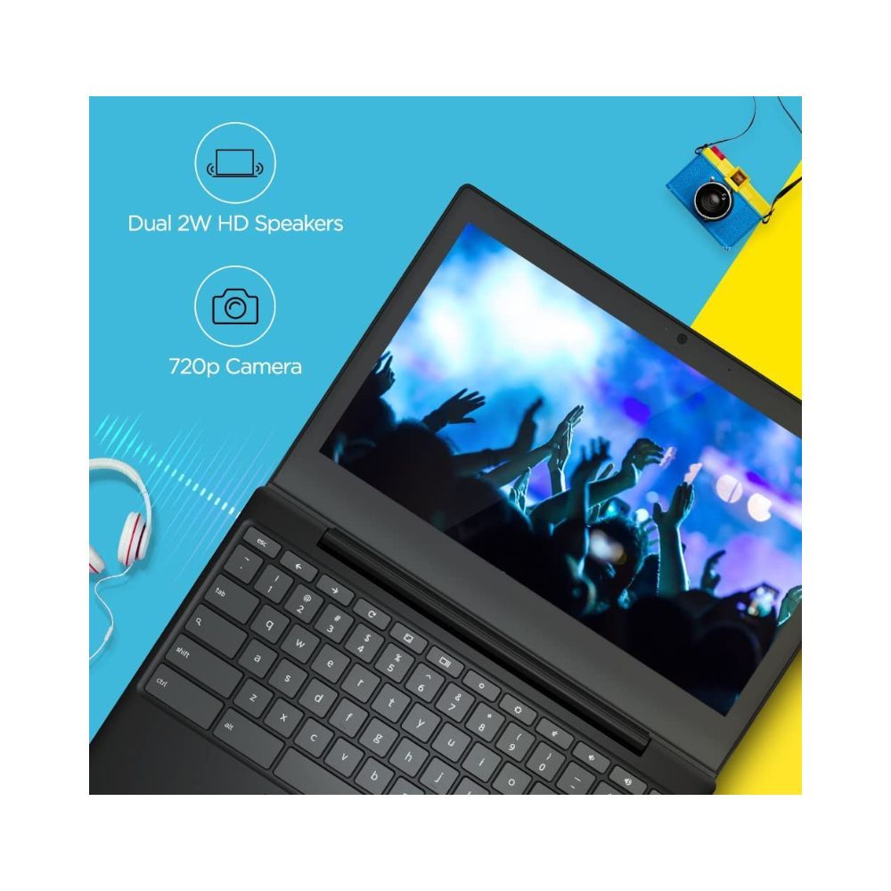 Lenovo IdeaPad Slim 3 Chromebook Intel Celeron N4020 4th Gen 11.6'' (29.46cm) HD Thin & Light Laptop