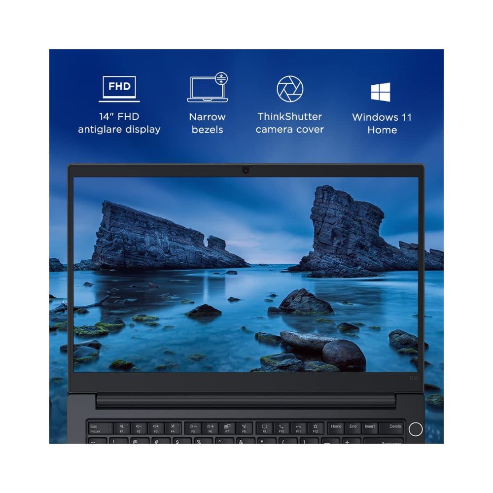 Lenovo ThinkPad E14 Intel Core i3 11th Gen 14-inch (35.56cm) FHD Antiglare Thin and Light Laptop