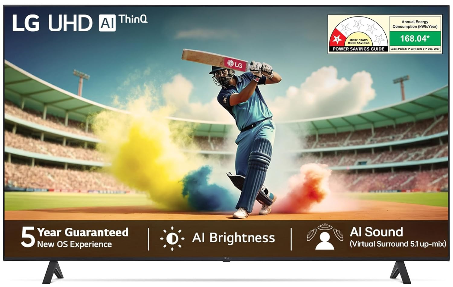 LG 108 cm 43 inches UR75 Series 4K Ultra HD Smart LED TV 43UR75006LC