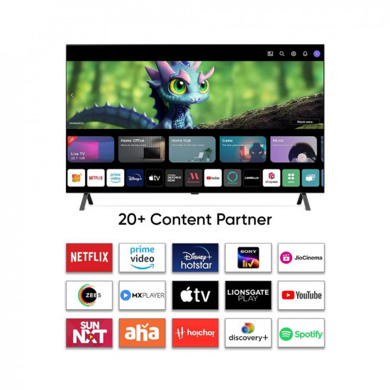 LG 121 cm 48 inches 4K Ultra HD Smart OLED TV 48A3PSA Rocky Black